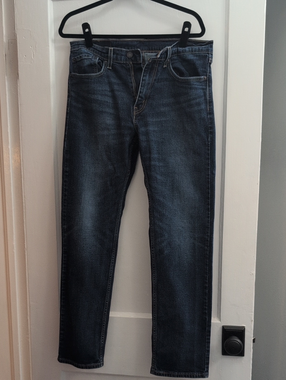 Men's Dark Blue Straight-Leg Jeans Levi Strauss 32x32